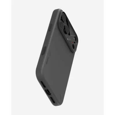 AULUMU A17 Vegan Leather Case for iPhone 17 Pro Max - Black